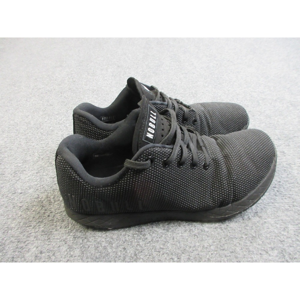 NOBULL Trainer Shoes Mens Size 10.5 Black Training CrossFit Sneakers Gym